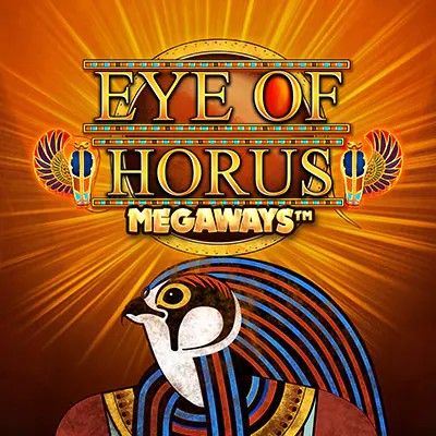Eye of Horus Megaways casino game by Blueprint Gaming – featured logo at Love Casino