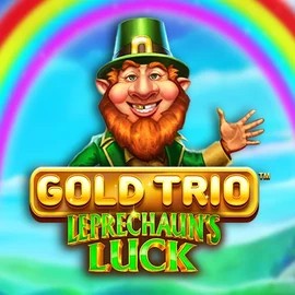 Try Gold Trio Leprechaun's Luck slot by Playtech on lovescasinoo.uk – logo image